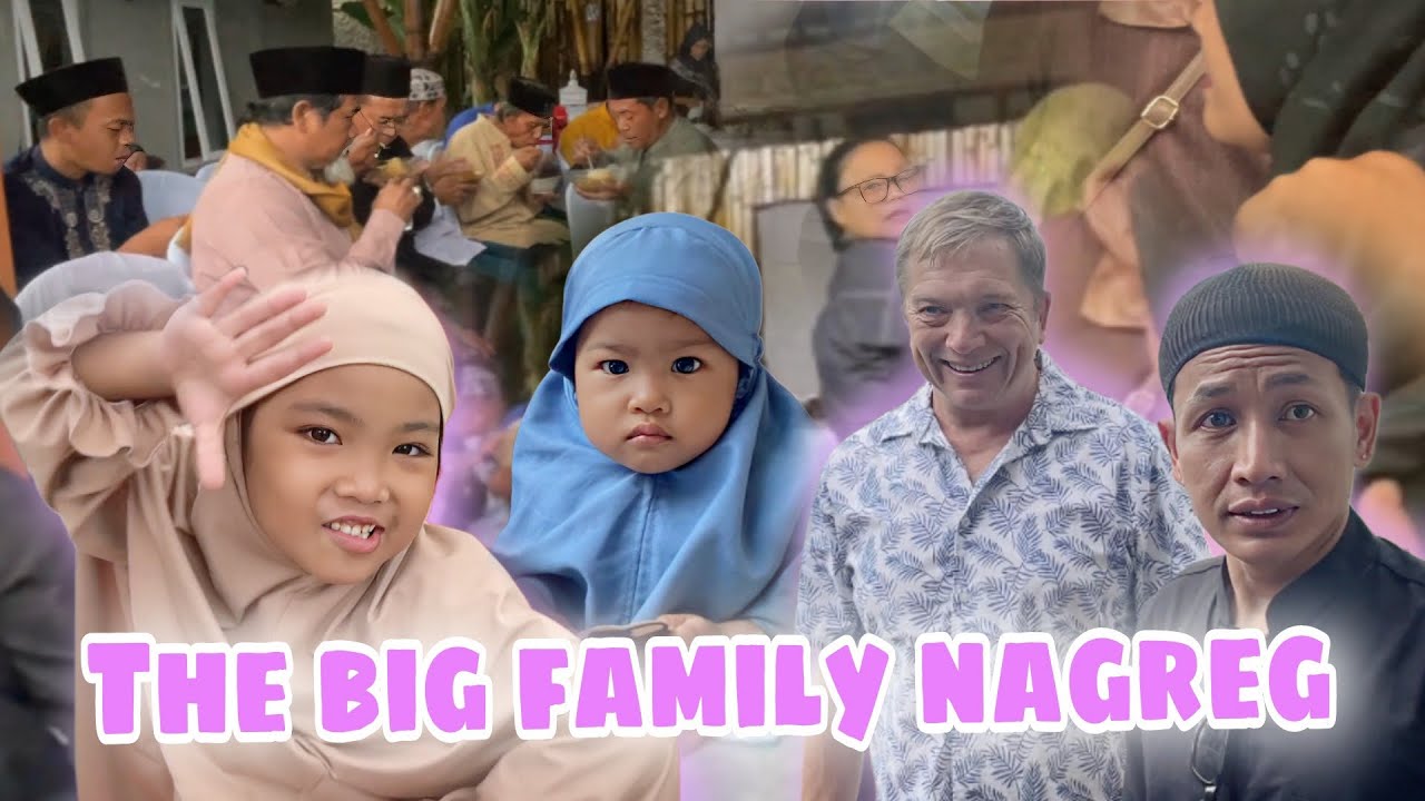 MAMI AIRANUMNUM BINGUNG DIAJAK NGOMONG BULE PAS ACARA KELUARGA 😁😂