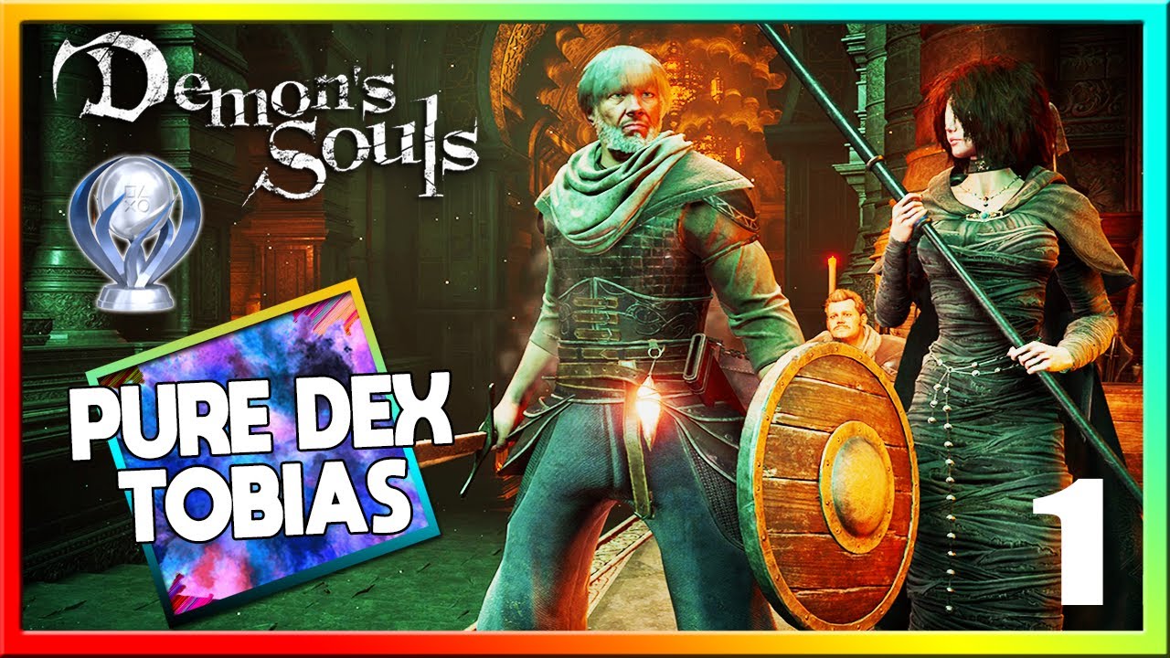 DEMON'S SOULS REMAKE 100% PLATINA #1 - TOBIAS, UM HOMEM DE DESTREZA APURADA