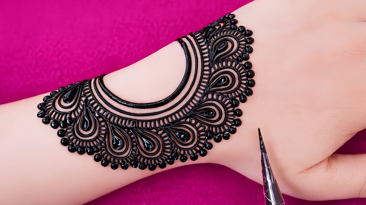 New Stylish Easy mehndi design | Best mehandi cone | Henna design | Mehndi design | Mehandi design