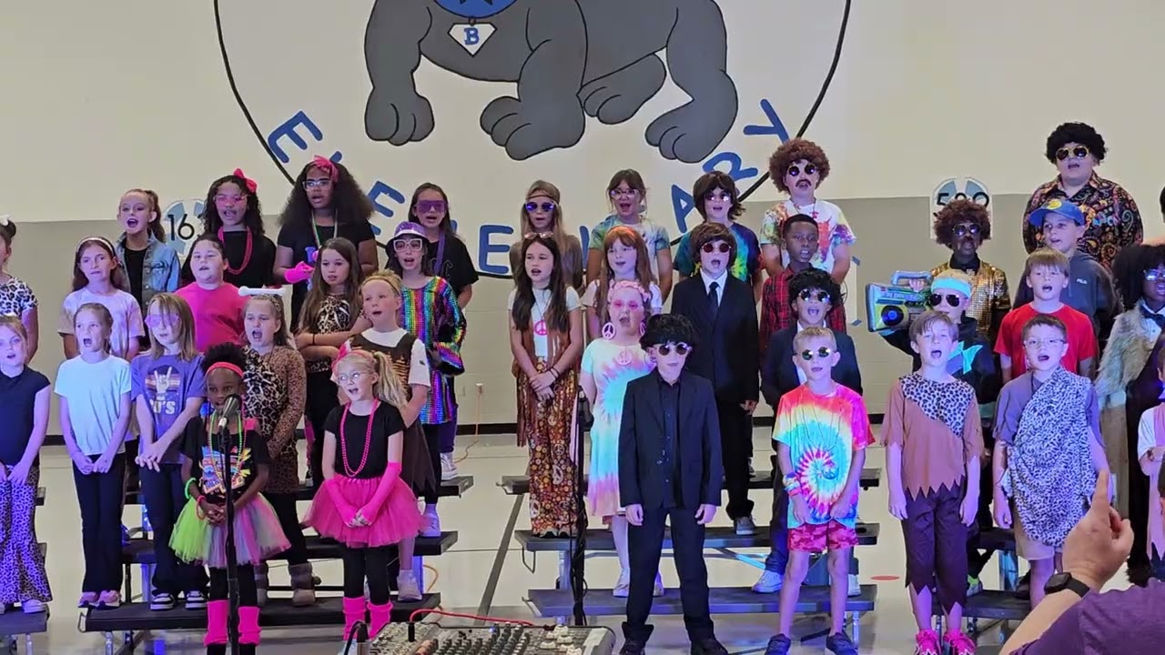 Donelson Elementary School 4th Grade Music Program - We Put The Rock