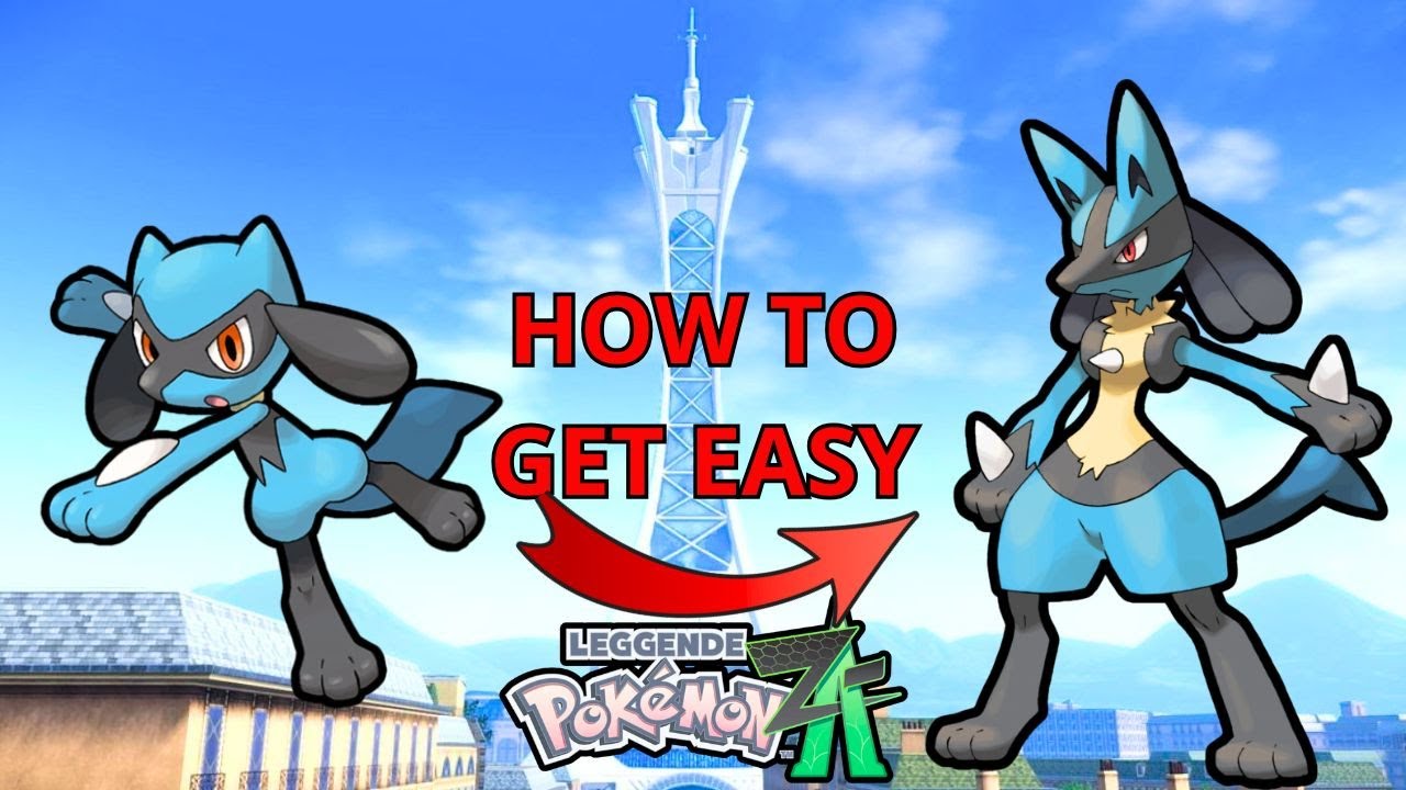 COME OTTENERE FACILMENTE RIOLU e LUCARIO IN LEGGENDE POKEMON Z-A!