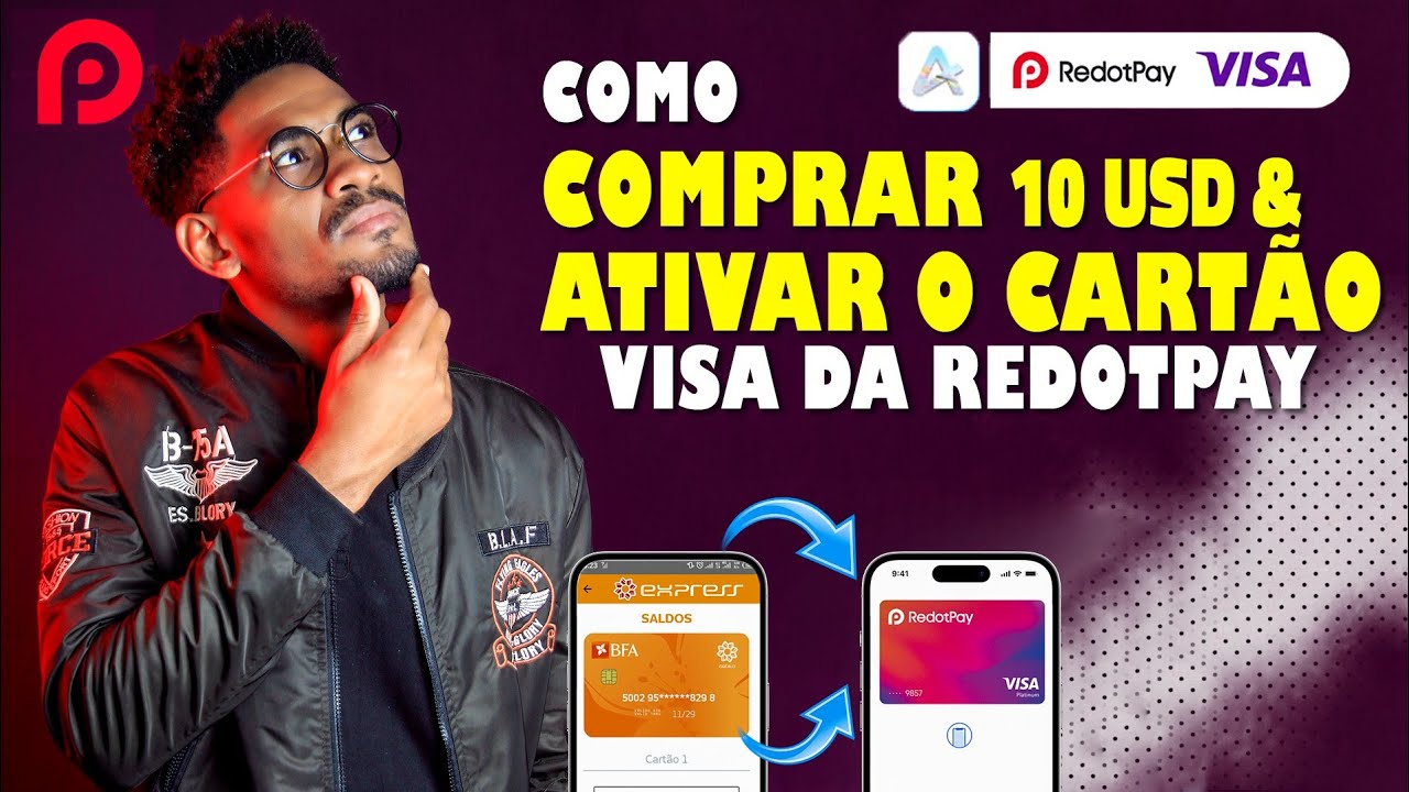 Como comprar Dólares e como ativar o Cartão Virtual da Redotpay | ACTUALIZADO