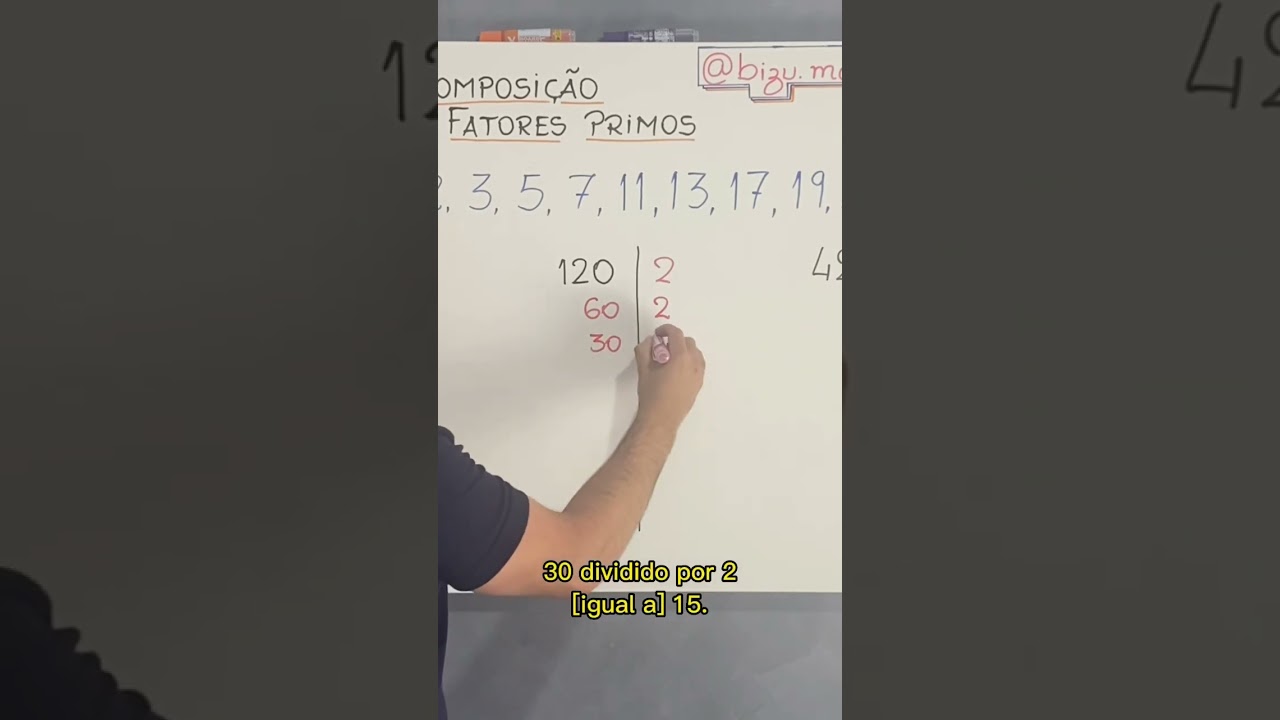 Decomposi&ccedil;&atilde;o em Fatores Primos