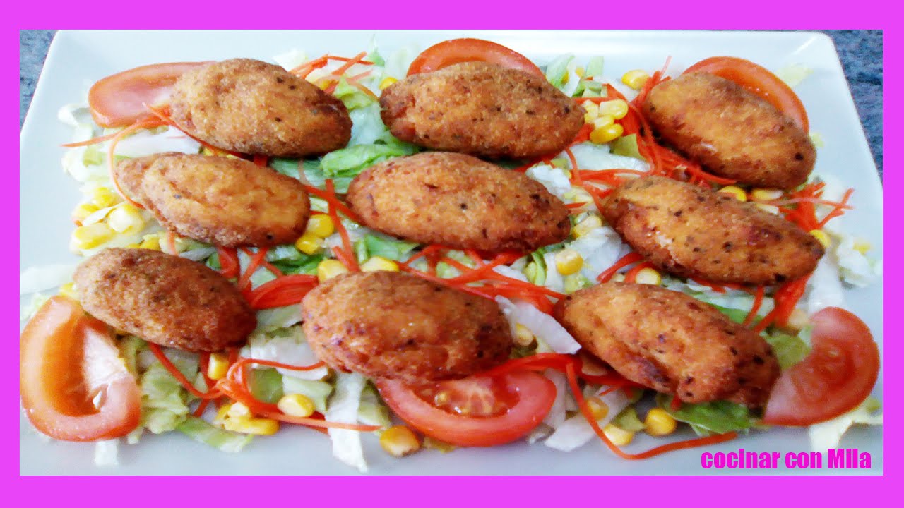 Croquetas caseras de Salmon ricas y faciles de hacer*