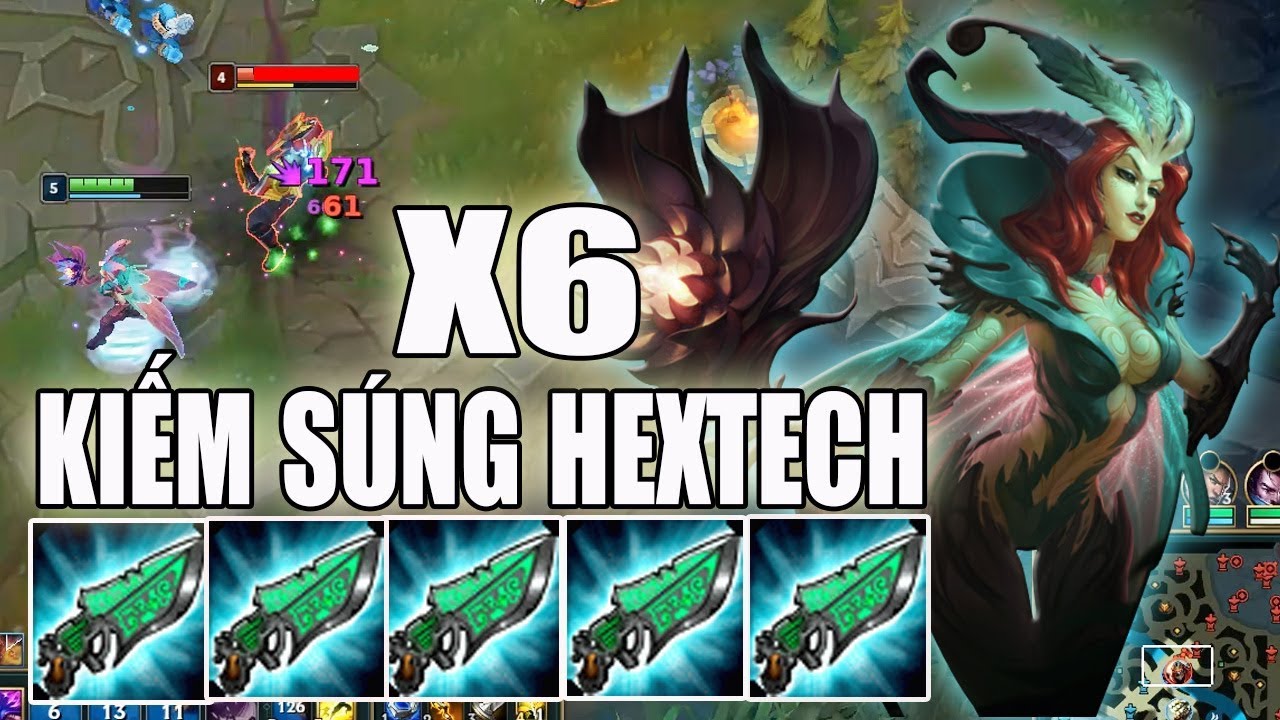 SẼ THẾ NÀO NẾU LEBLANC LÊN 6 KIẾM SÚNG HEXTECH ?