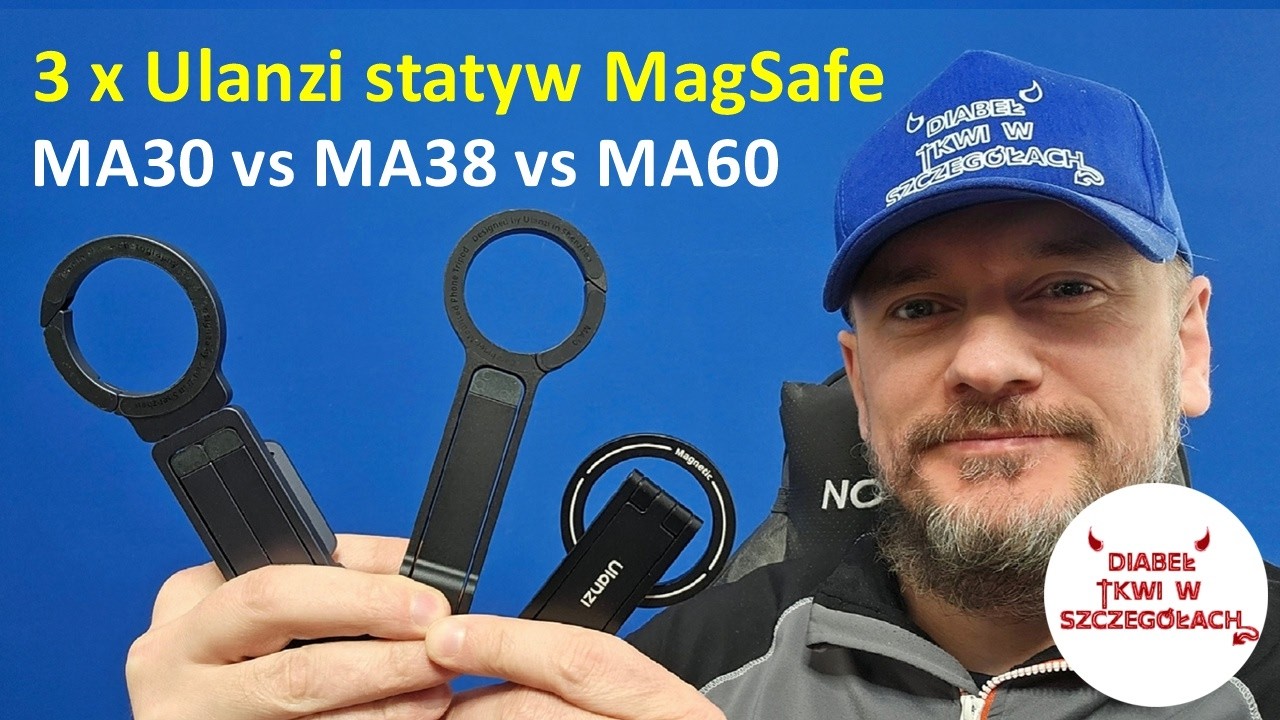 Który uchwyt MagSafe wybrać ? porównanie Ulanzi MA30 vs MA38 vs MA60