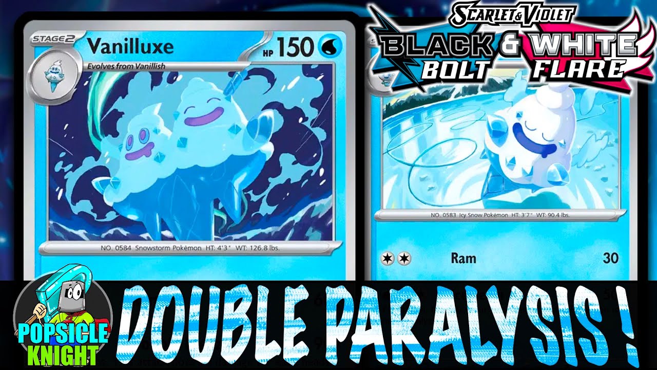 VANILLUXE: Парализуй их до подчинения! Геймплей PTCGL (BLACK BOLT & WHITE FLARE)