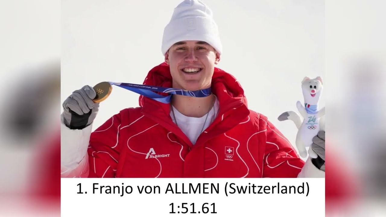 2026 Olympic Winter Games - Milano Cortina: 7 Feb, Saturday Medalist's