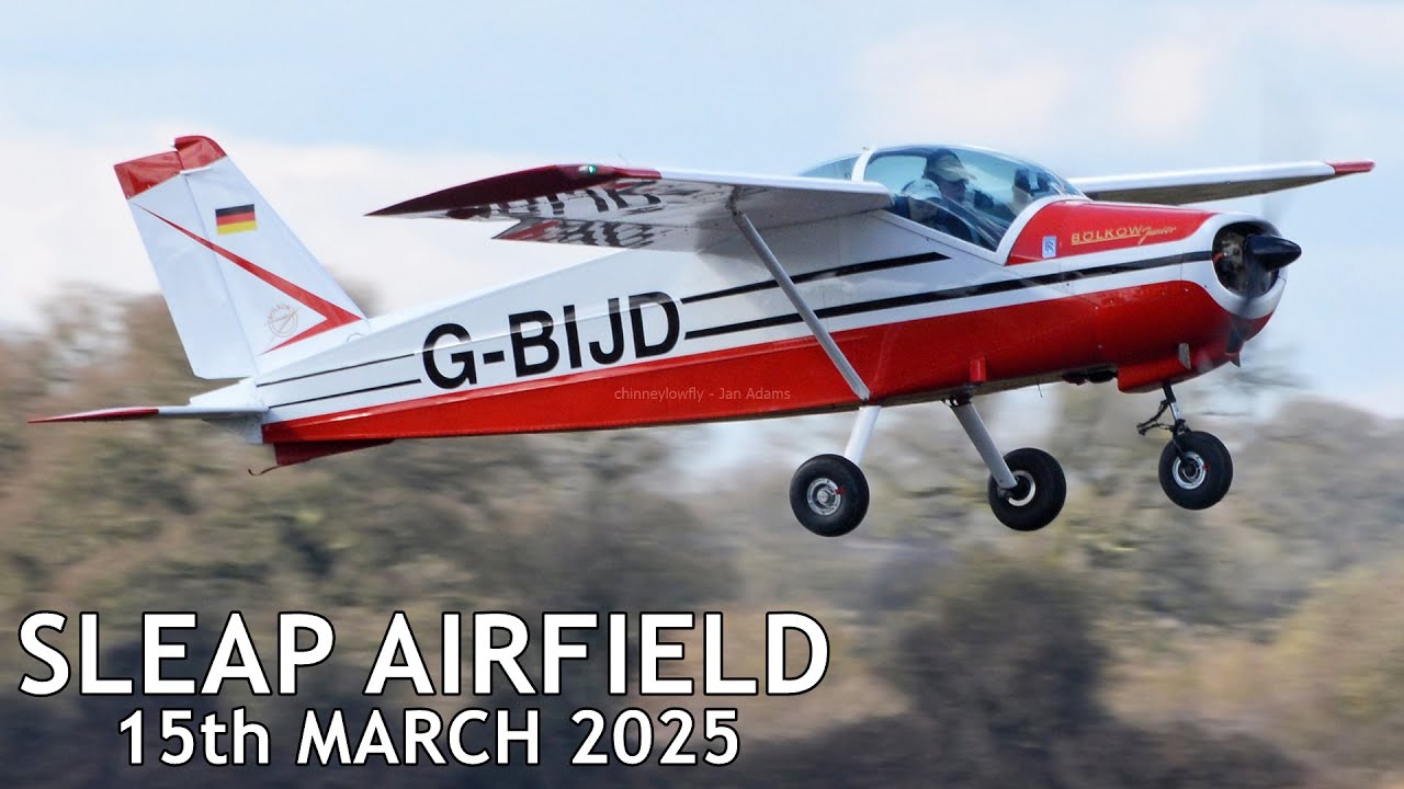 General Aviation - Sleap Airfield - 15th March 2025