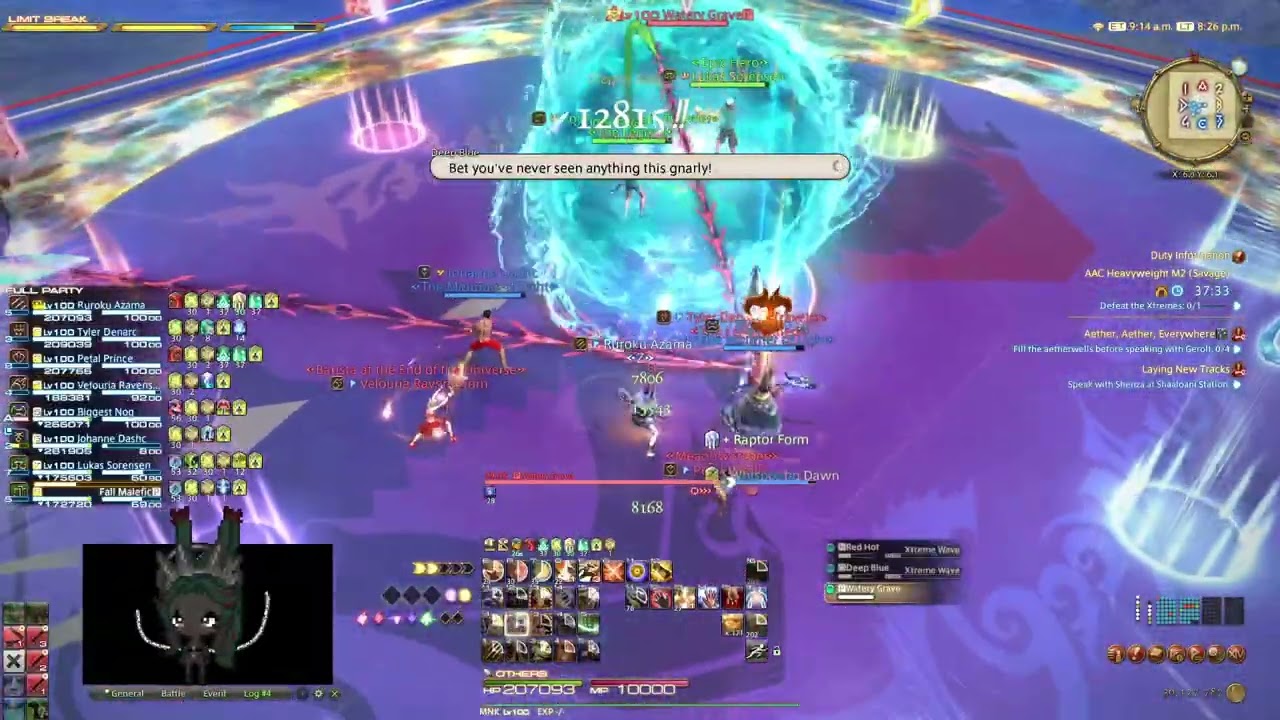 Gains Vs. AAC Heavyweight M2 (Savage) (Monk PoV)