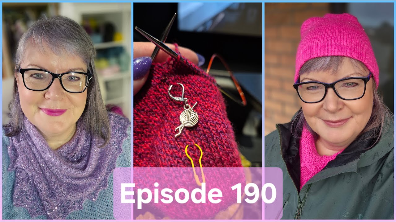 Sequins & mohair  - Knitting & Crochet Podcast Episode 190