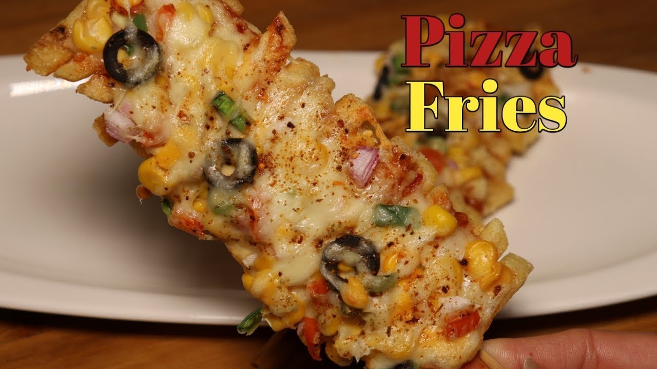 Pizza Fries Recipe Restaurant Style #pizzafries #Frenchfries