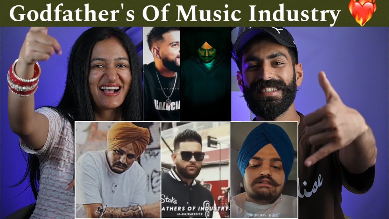 Reaction On : Godfathers Of Music Industry | Sidhu Moose Wala X Karan Aujla | Beat Blaster