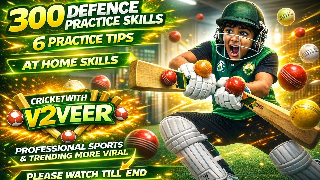 Cricket Defence Practice 300 Times 😱 | True Batsman Training Skills 🏏 #trending @CricketWithVishal 