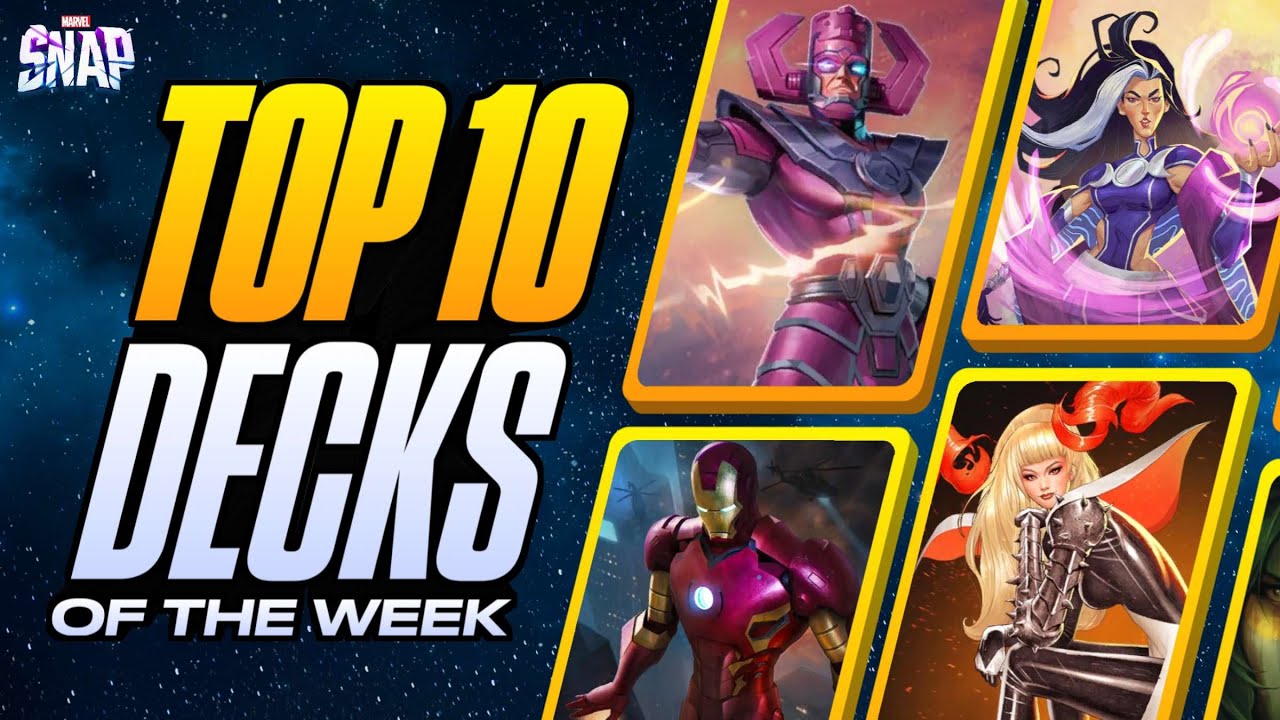 THE BEST DECKS IN MARVEL SNAP | Weekly Marvel Snap Meta Report #144