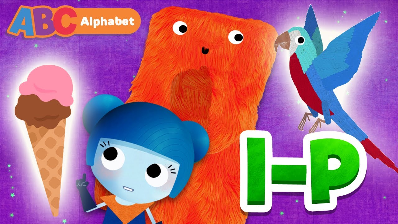 Learn English Alphabet w ABC Galaxy | Educational Videos | Letters I to P | First University |