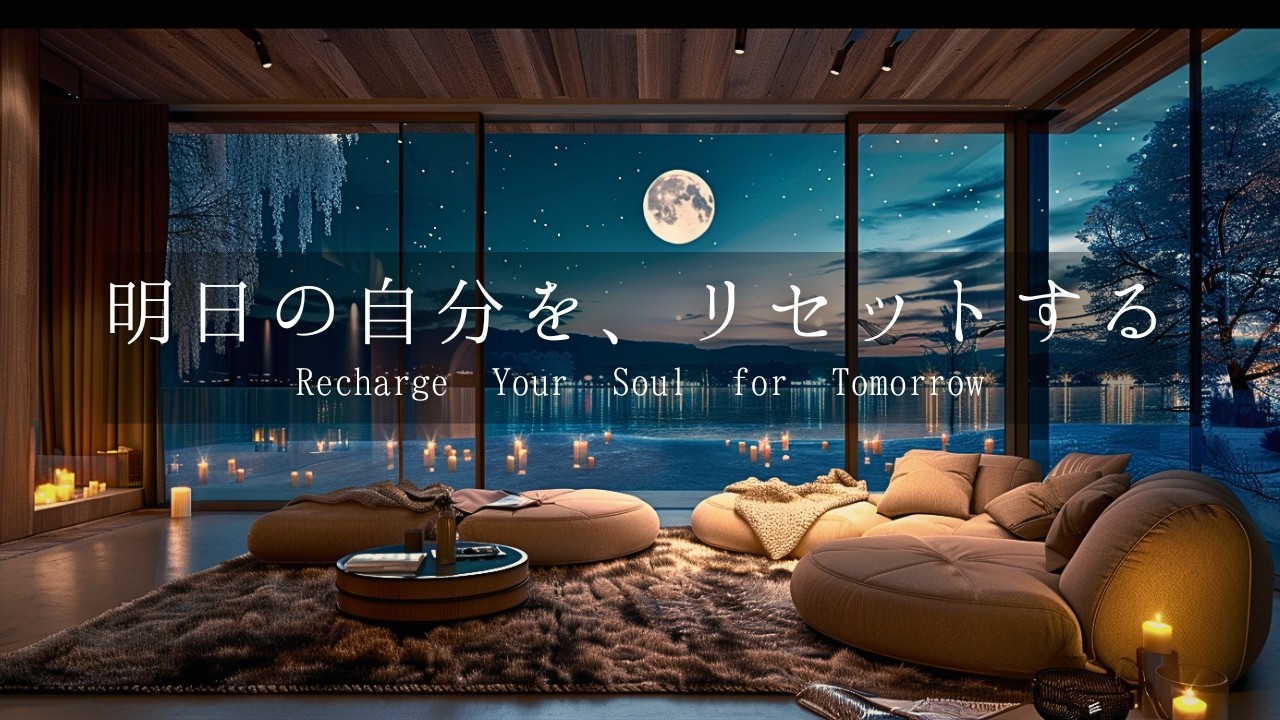 【睡眠用BGM】明日の自分を、リセットする｜リラックス・ヒーリングに効果｜自律神経を整えるピアノ｜Relaxing Piano for Deep Sleep
