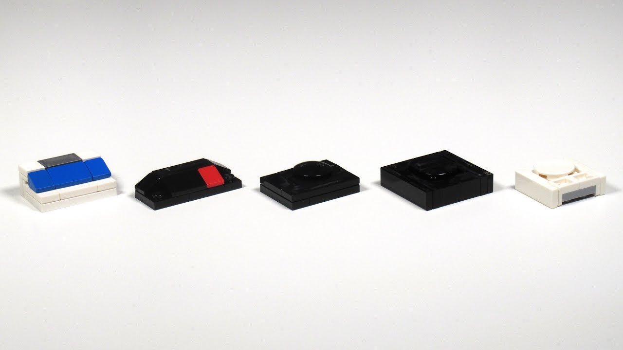 5 LEGO SEGA Consoles | MOC Tutorial
