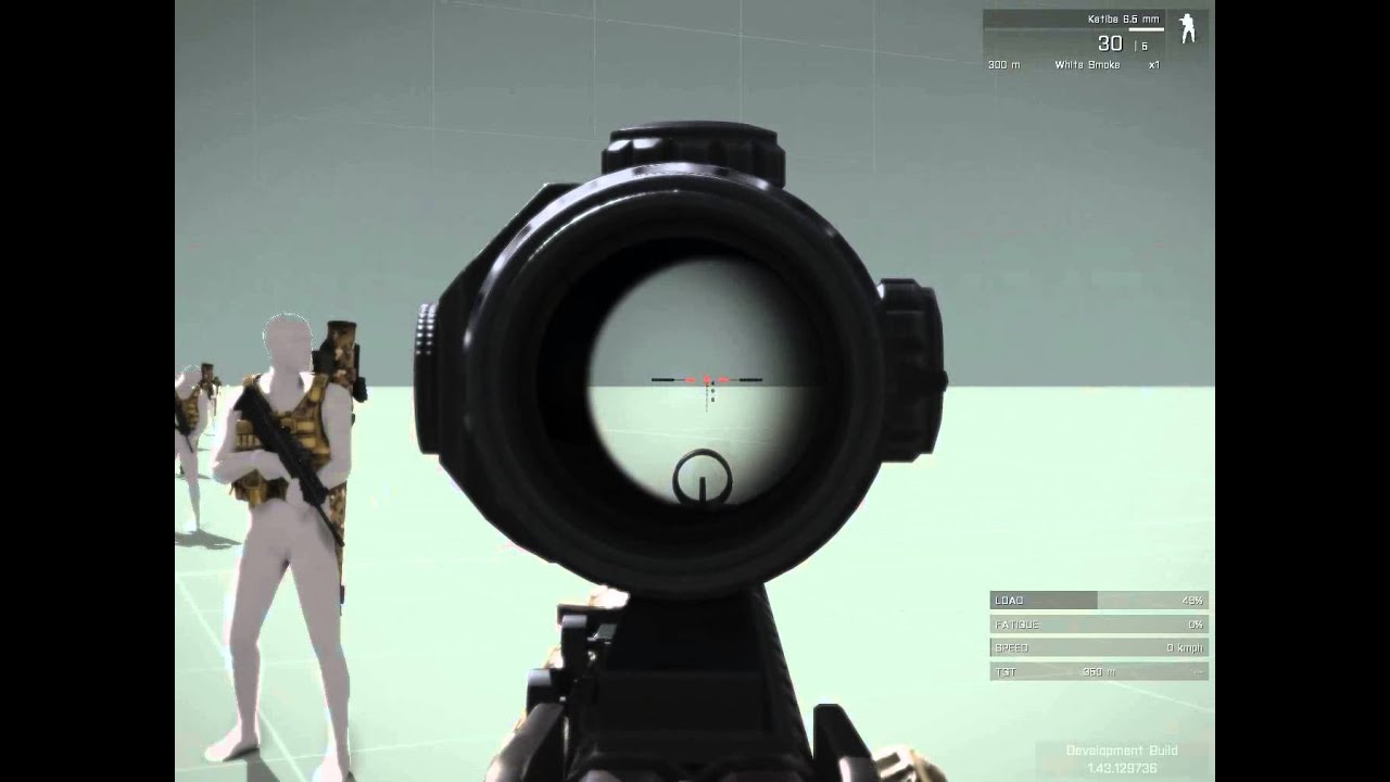 New collimator tech for Arma 3 used in reticle