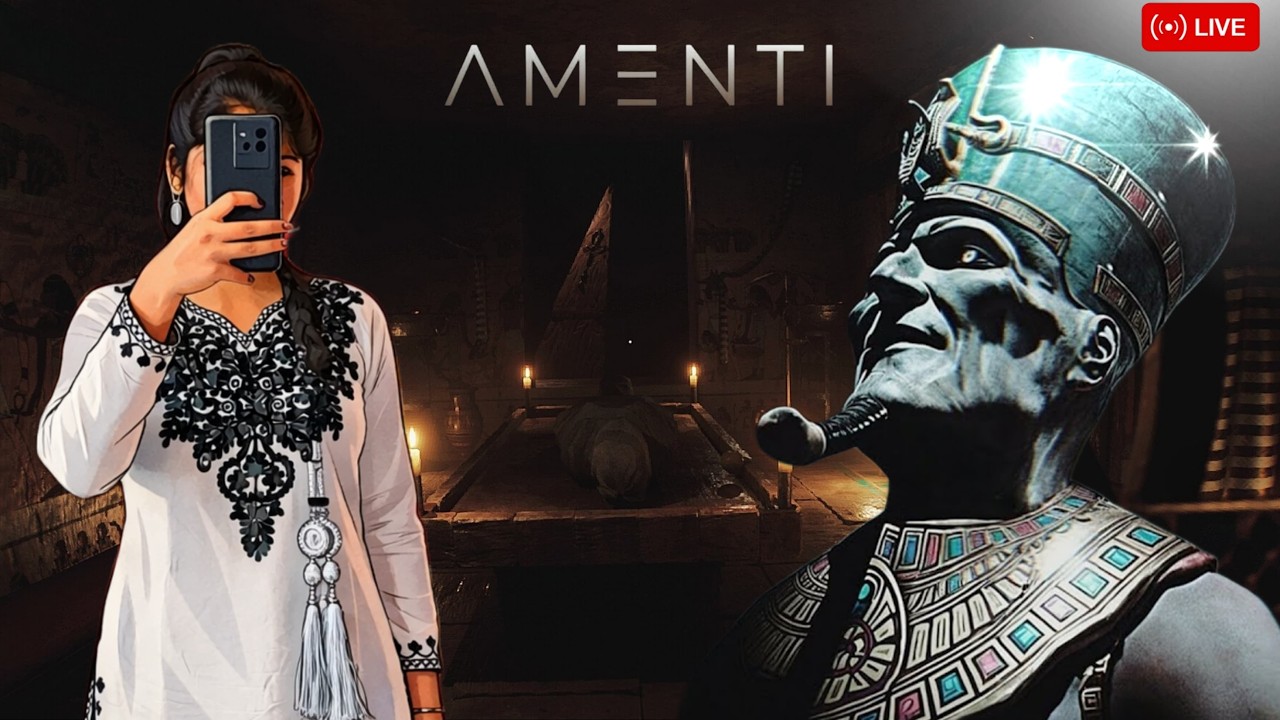 AMENTI LIVE STREAM 😰#femalegamer #shortlivestream