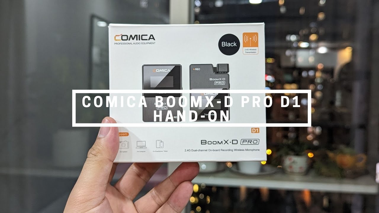 [4K] Trên tay và test nhanh Comica BoomX-D Pro D1