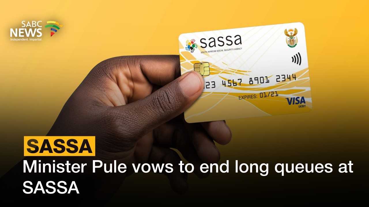 Minister Pule vows to end long queues at SASSA