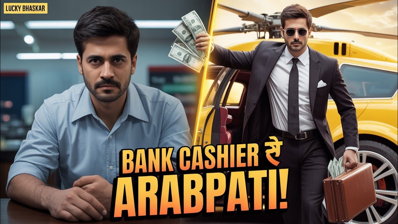 Cashier se Arabpati | Lucky Bhaskar| Part-1| #motivation #entrepreneurship #sharemarket #scammer 