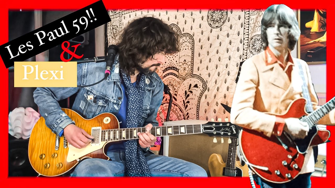 BURST TONES !! ERIC CLAPTON LES PAUL 59 MARSHALL PLEXI