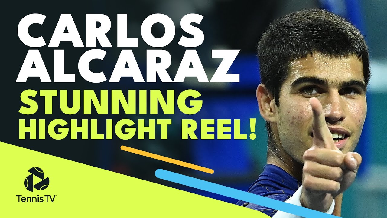 Carlos Alcaraz: Blowing Our Minds Since Day 1! 🤯