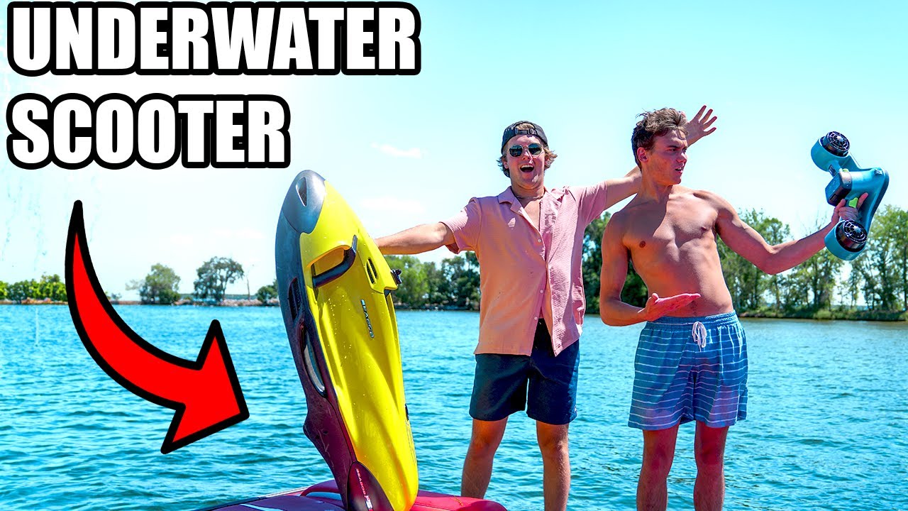 I Bought a $20,000 Underwater Scooter!