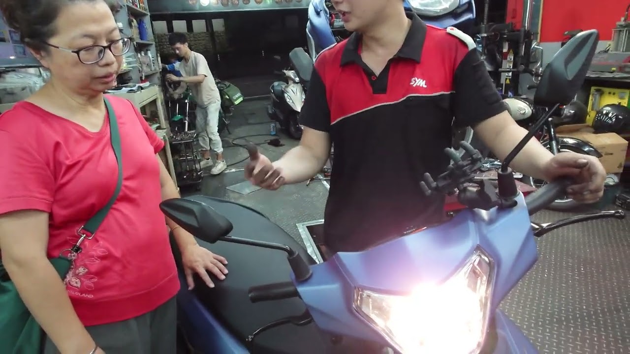 恭喜媽媽交車 SYM 全新迪爵125 超強油耗