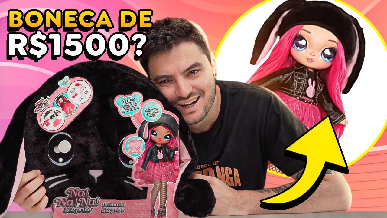 ABRINDO UMA BONECA DE 1500 REAIS! VALE?
