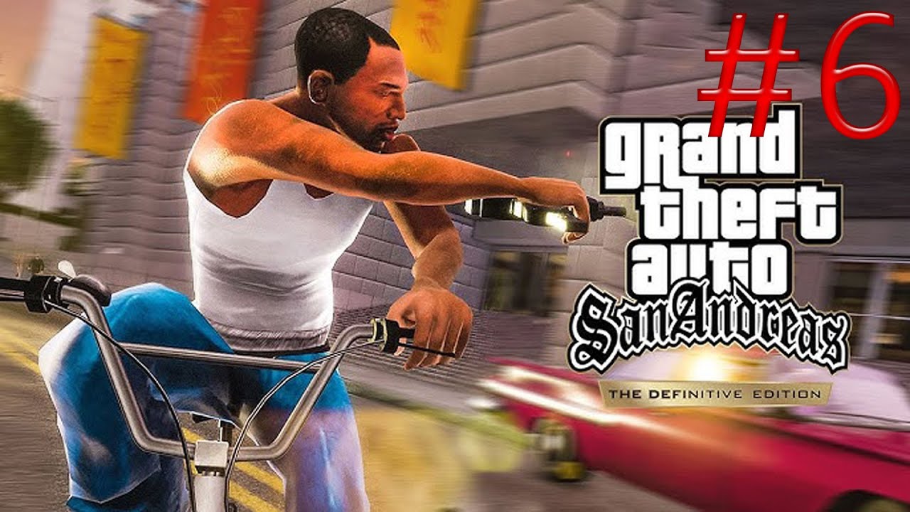 Gta San Andreas Definitive Edition #6 SIGA O TREM CJ