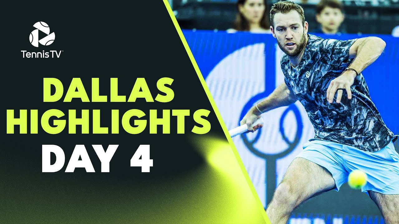 Fritz Battles Sock, Kecmanovic, Isner & Mannarino In Action | Dallas 2023 Day 4 Highlights