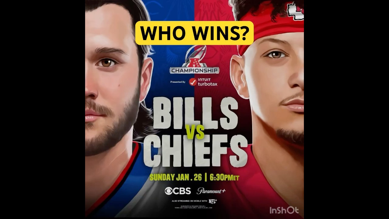 Buffalo Bills vs Kansas City Chiefs AFC Championship #NFL ￼