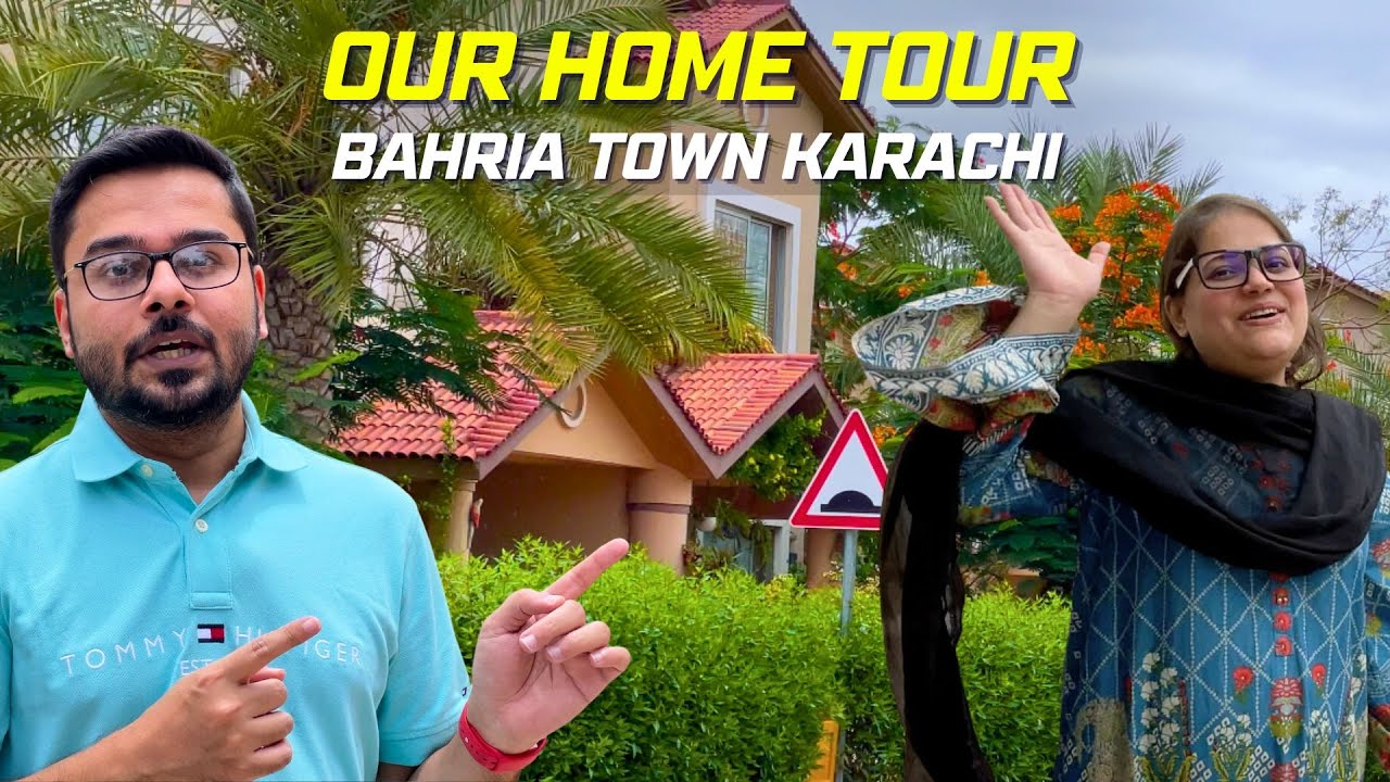 Our Home Tour 😍 Bahria Town Karachi, Pakistan 🤩 Iqbal Villas Precint 2 ft. @NammoVlogs