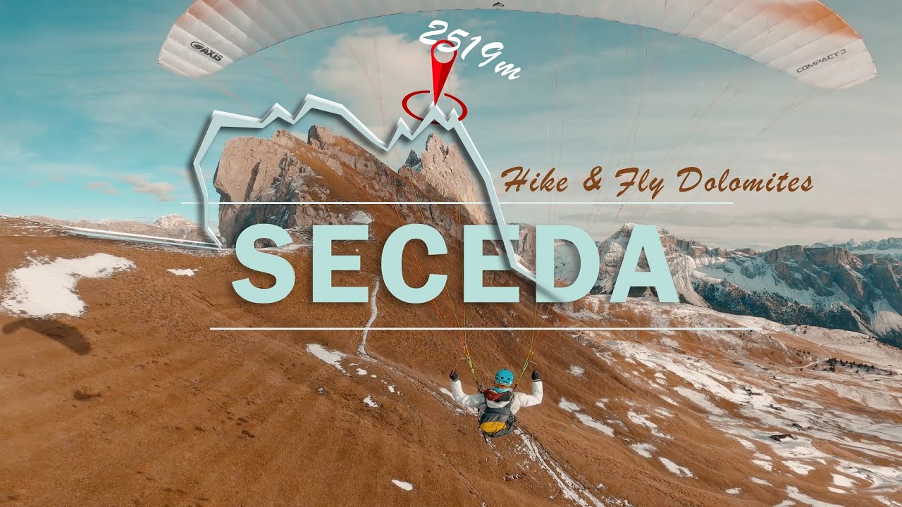 Hike & Fly Val Gardena | SECEDA 2519m - Mountain adventure