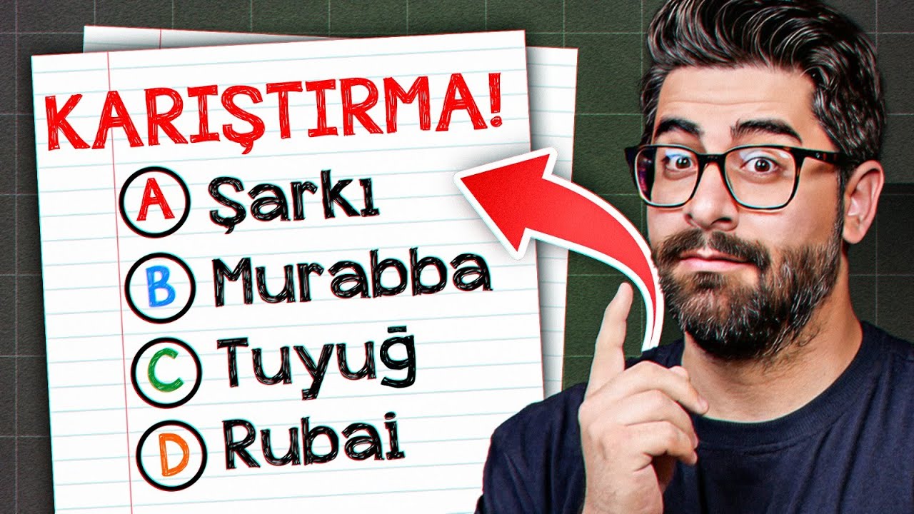 SAKIN KARIŞTIRMA SINAV SORUSU OLABİLİR!🔥