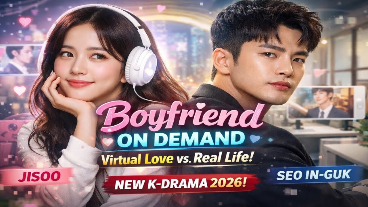 Новая дорама Джису &mdash; просто БЕЗУМНАЯ 😱 Boyfriend on Demand (2026) 월간남친 Официальный обзор новой ко...
