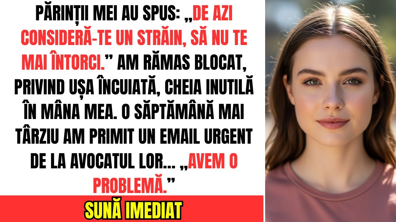 La cina în familie, părinții mei au spus: „Consideră-te un străin” și m-au dat afară. Așa că eu...