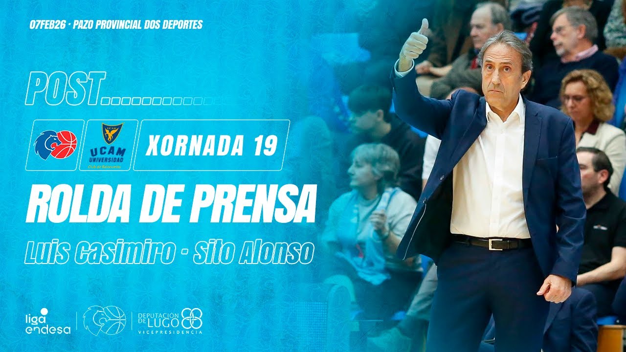 🔴 EN DIRECTO 🎤 POST X19 🏀 RÍO BREOGÁN v UCAM MURCIA