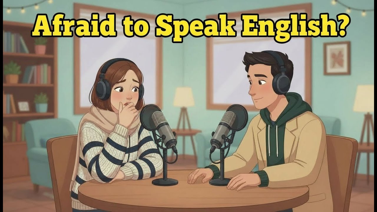 Hablemos sobre la verguenza y miedo de hablar en ingles | Aprender ingles con conversaciones