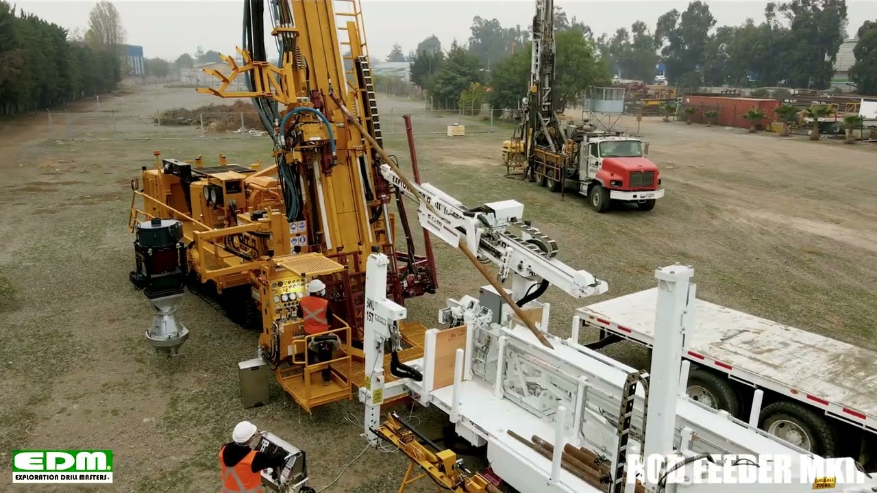 Rod Feeder MK-2 - Containerised Diamond Rod Handler