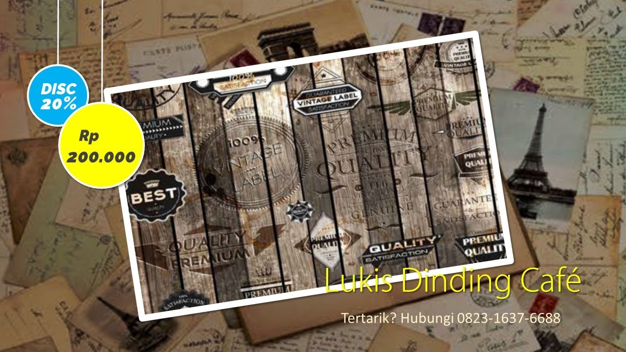 Inilah Konsep  Lukis Dinding Caf&eacute; Dijamin Bisa Menarik Pelanggan Baru