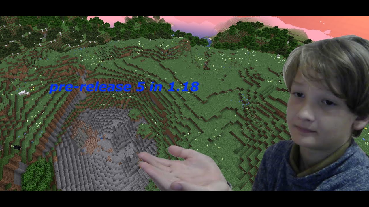 обзор пре релиза 5 к 1.18 (pre-release 5 in 1.18) в майнкрафте😉😉😉 #minecraft #майнкрафт #обзор #1.18