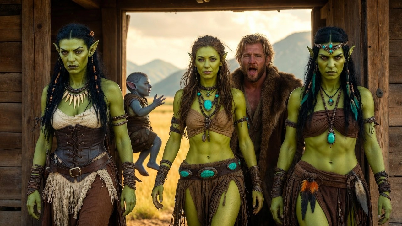 Starving Orc Child He Saved &mdash; Three Orc Girls Showed Up at His Door 4 Days Later