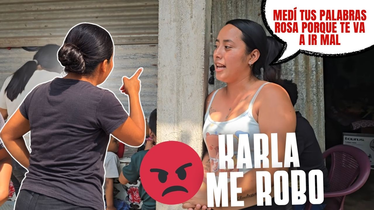 Santo Dios FUERTE PROBLEMA llegó a hacer ROSA😡😡 perdió su celular y ACUSÓ A KARLA de ladr0NA😱😳