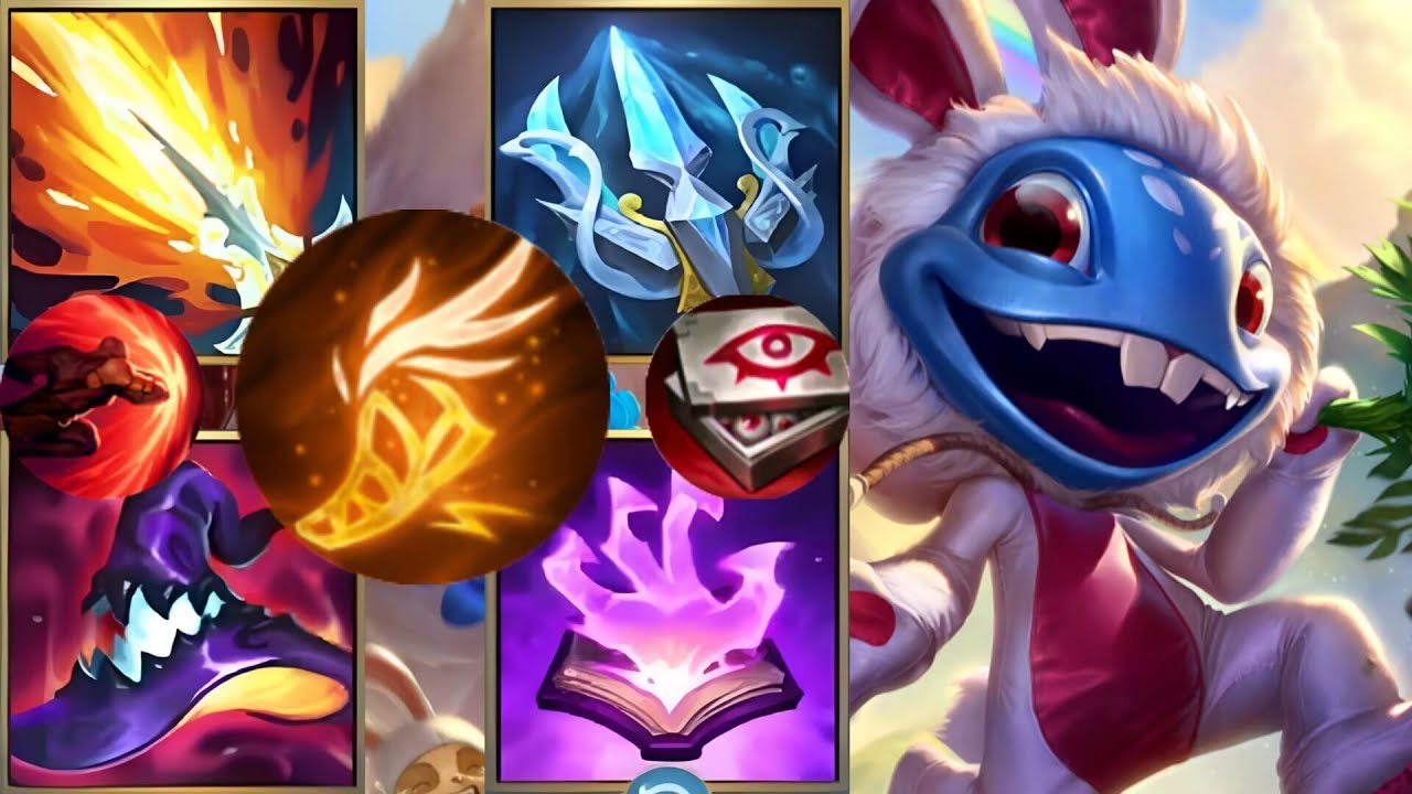 【LOL 手遊榜單大神】國服小魚人絕活哥（Wild Rift Fizz）出裝符文搭配推薦，教你新賽季上分技巧對線細節