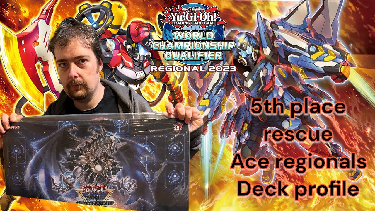 yugioh 5th place Cardiff regionals rescue ace deck profile #yugiohtcg #yugioh #yugiohcommunity
