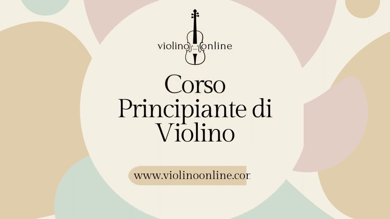 Corso Principiante di Violino - Trailer - Violino Online